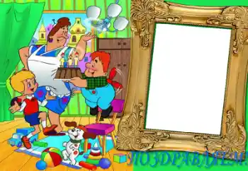 An inscription on the frame: Congratulations! An inscription on the frame: Congratulations!