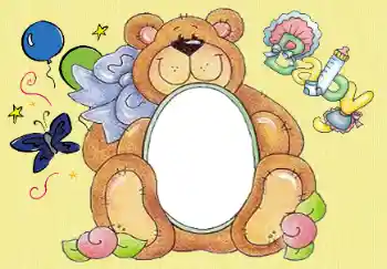 An inscription on the frame: Baby An inscription on the frame: Baby