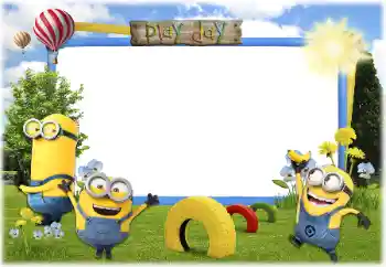 An inscription on the frame: Play Day An inscription on the frame: Play Day