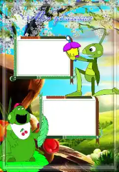 An inscription on the frame: My hobbies An inscription on the frame: My hobbies