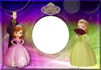 An inscription on the frame: Sofia the First An inscription on the frame: Sofia the First