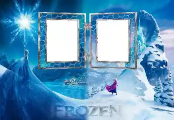 An inscription on the frame: Frozen An inscription on the frame: Frozen