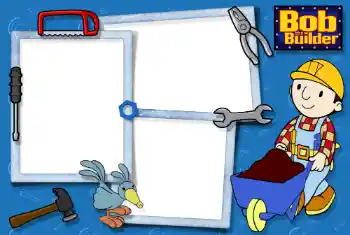 An inscription on the frame: Bob the Builder An inscription on the frame: Bob the Builder