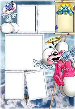 An inscription on the frame: Christening