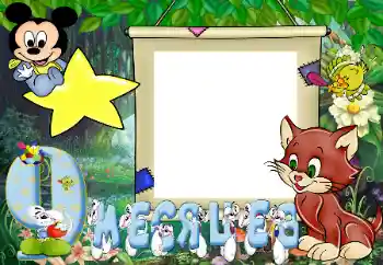 An inscription on the frame: 9 month