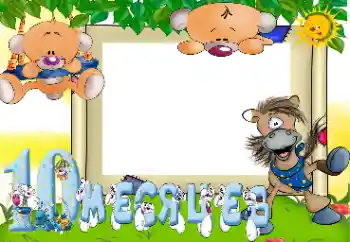 An inscription on the frame: 10 month An inscription on the frame: 10 month