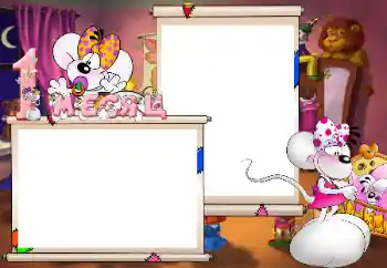 An inscription on the frame: 1 month An inscription on the frame: 1 month