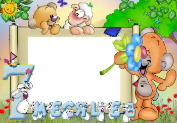 An inscription on the frame: 7 month An inscription on the frame: 7 month