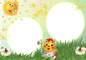 An inscription on the frame: Grandmother. Grandfather.