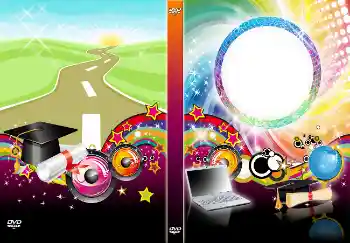 An inscription on the frame: Goodbye school An inscription on the frame: Goodbye school