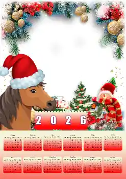 An inscription on the frame: 2026