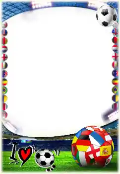 An inscription on the frame: FIFA  WORLD CUP 2018