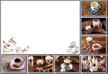 An inscription on the frame: Coffee An inscription on the frame: Coffee