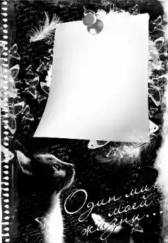 An inscription on the frame: Один миг моей жизни...