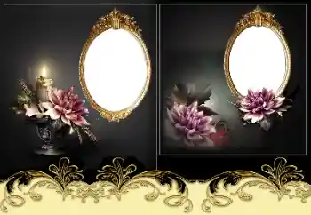 An inscription on the frame: Remember Love Grieving