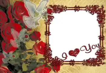 Photo effect from category Frames for Lovers № 10836. An inscription on the frame: I love you! Photo effect from category Frames for Lovers № 10836. An inscription on the frame: I love you!