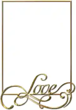 An inscription on the frame: Love An inscription on the frame: Love