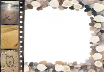 Photo effect from category Frames for Lovers № 15029. An inscription on the frame: I love you