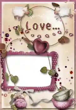 Photo effect from category Frames for Lovers № 60336. An inscription on the frame: Love... Photo effect from category Frames for Lovers № 60336. An inscription on the frame: Love...