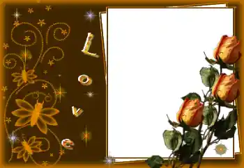 Photo effect from category Frames for Lovers № 80301. An inscription on the frame: Love