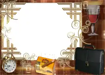 Photo effect from category Men's photo frames № 896