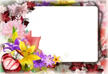 An inscription on the frame: Happy Women's Day An inscription on the frame: Happy Women's Day