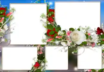 An inscription on the frame: Women's Day An inscription on the frame: Women's Day