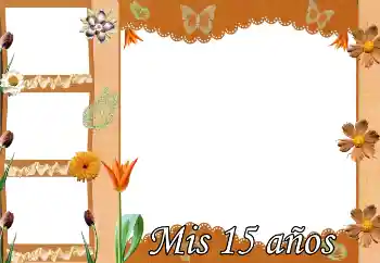 An inscription on the frame: Happy Birthday! An inscription on the frame: Happy Birthday!