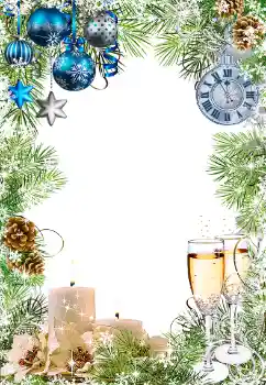 Photo effect from category New Year cards № 124275