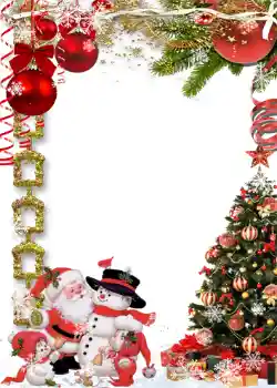 Photo effect from category New Year cards № 1449