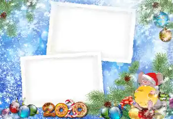 An inscription on the frame: 2026