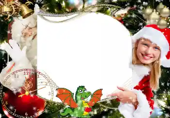 Photo effect from category New Year cards № 3277 Photo effect from category New Year cards № 3277