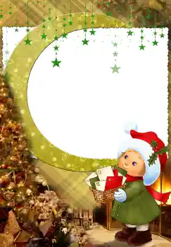 Photo effect from category New Year cards № 3282