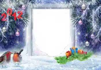 Photo effect from category New Year cards № 3304