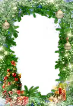 Photo effect from category New Year cards № 3305