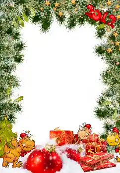 Photo effect from category New Year cards № 3311 Photo effect from category New Year cards № 3311