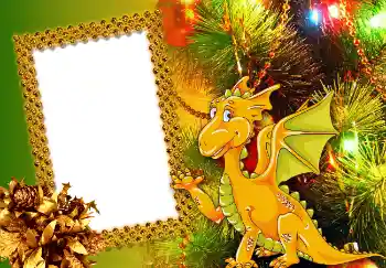 Photo effect from category New Year cards № 3320