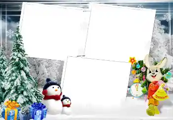 Photo effect from category New Year cards № 3324