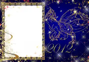 Photo effect from category New Year cards № 3325