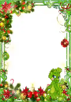 Photo effect from category New Year cards № 3330