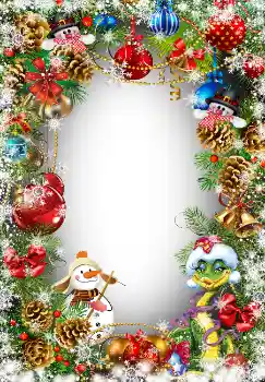 Photo effect from category New Year cards № 5453