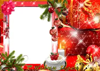 Photo effect from category New Year cards № 615