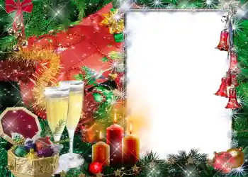 Photo effect from category New Year cards № 618