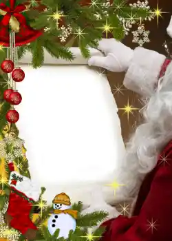 Photo effect from category New Year cards № 627