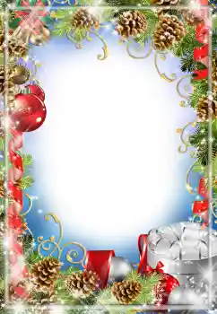 Photo effect from category New Year cards № 62859