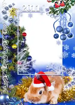 Photo effect from category New Year cards № 647