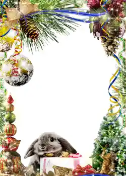 Photo effect from category New Year cards № 649