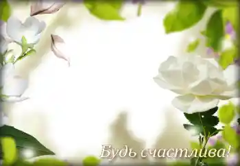 An inscription on the frame: Congratulations! An inscription on the frame: Congratulations!