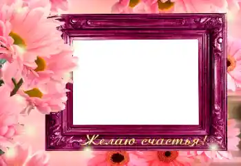 An inscription on the frame: Congratulations! An inscription on the frame: Congratulations!