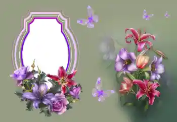 An inscription on the frame: Congratulations! An inscription on the frame: Congratulations!